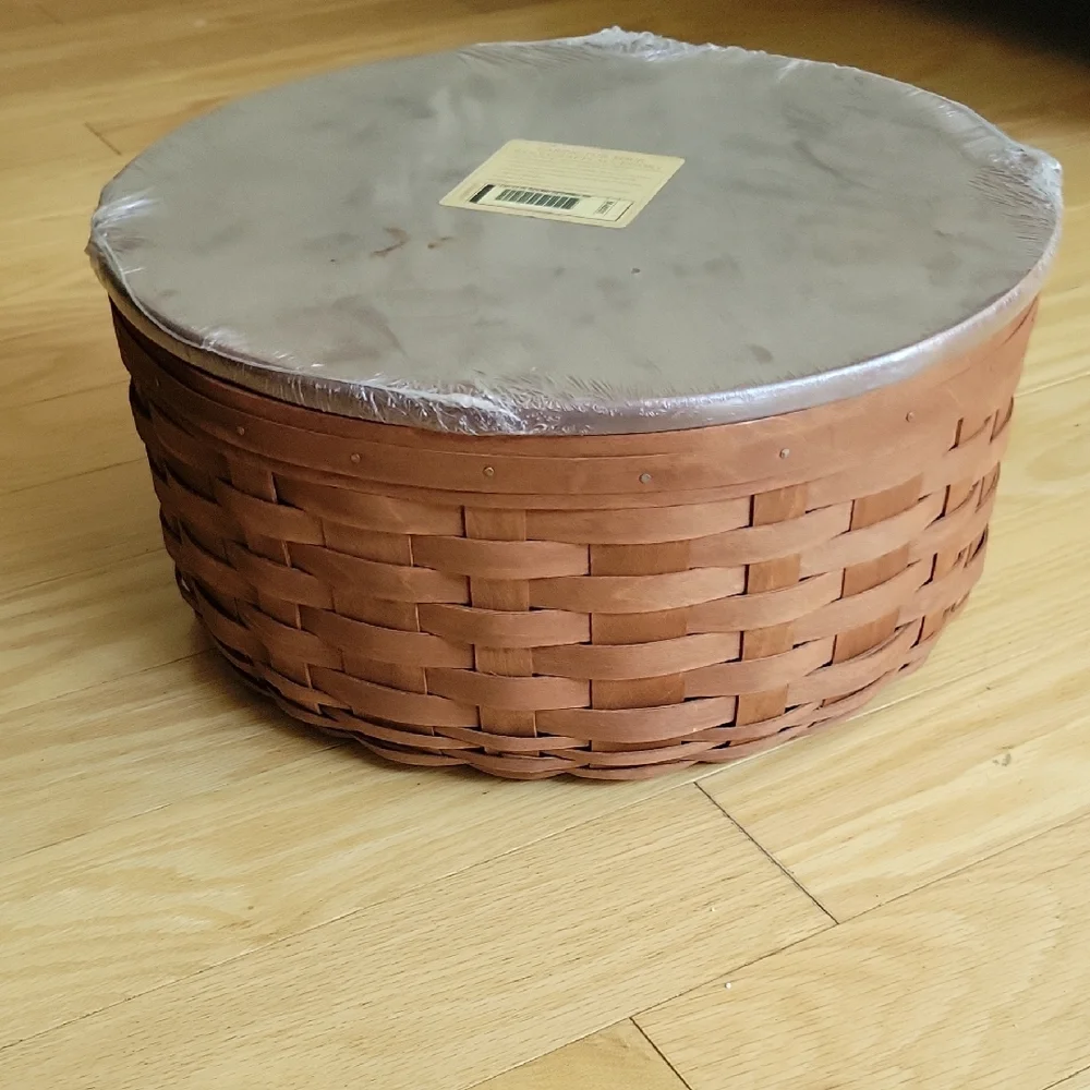 Longaberger Brown Woven Basket Accents